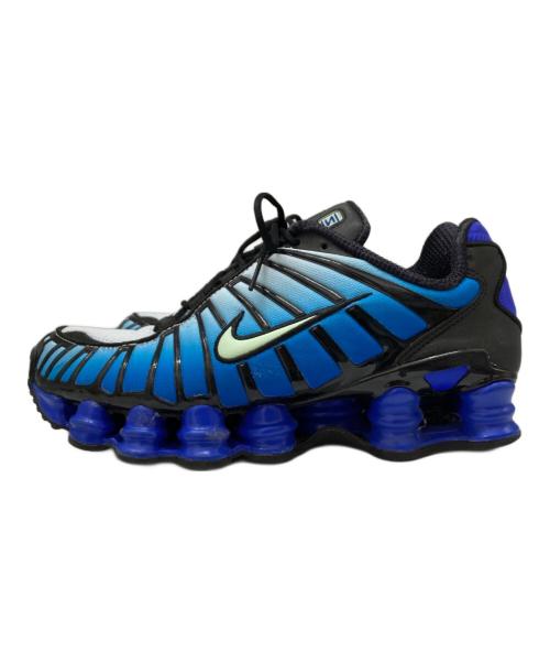 NIKE（ナイキ）NIKE (ナイキ) Shox TL Vapor Green-Racer Blue ブルー×ブラック サイズ:26の古着・服飾アイテム