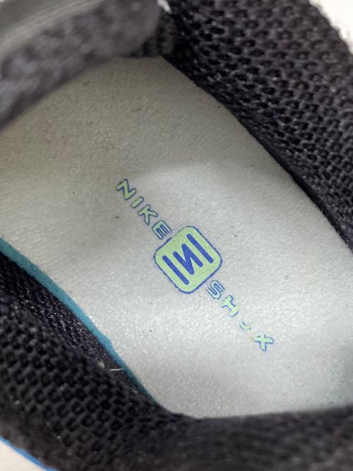 NIKE（ナイキ）NIKE (ナイキ) Shox TL Vapor Green-Racer Blue ブルー×ブラック サイズ:26の古着・服飾アイテム