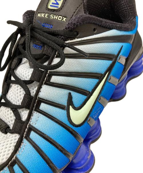 NIKE（ナイキ）NIKE (ナイキ) Shox TL Vapor Green-Racer Blue ブルー×ブラック サイズ:26の古着・服飾アイテム