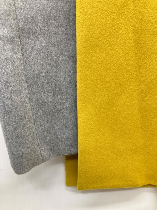 UN3D.（アンスリード）UN3D. (アンスリード) BI COLOR CT グレー×イエロー サイズ:36 未使用品の古着・服飾アイテム