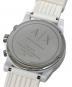 中古・古着 ARMANI EXCHANGE (アルマーニ エクスチェンジ) クロノグラフ ホワイト サイズ:-：5000円