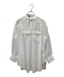 HER LIP TO（ハーリップトゥ）の古着「Prevost Voile Sheer Shirt」｜ホワイト