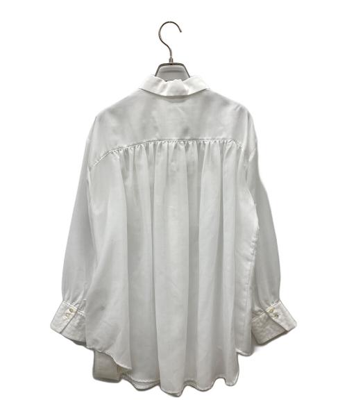 HER LIP TO（ハーリップトゥ）Her lip to (ハーリップトゥ) Prevost Voile Sheer Shirt ホワイト サイズ:FREE 未使用品の古着・服飾アイテム