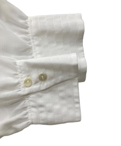 HER LIP TO（ハーリップトゥ）Her lip to (ハーリップトゥ) Prevost Voile Sheer Shirt ホワイト サイズ:FREE 未使用品の古着・服飾アイテム