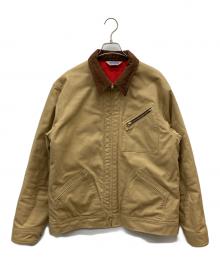 SUGAR CANE（シュガーケーン）の古着「CANVAS PADDED WORK JACKET」｜ベージュ