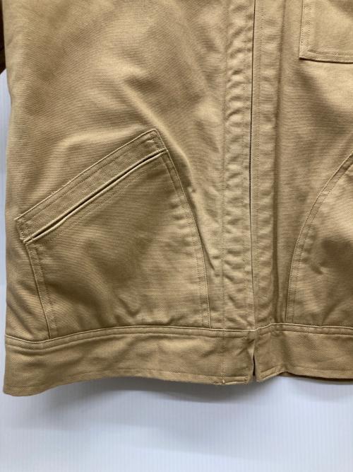 SUGAR CANE（シュガーケーン）SUGAR CANE (シュガーケーン) CANVAS PADDED WORK JACKET ベージュ サイズ:Lの古着・服飾アイテム