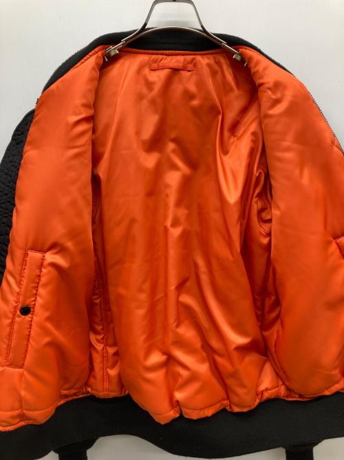 AVIREX（アヴィレックス）AVIREX (アヴィレックス) MA-1フライトジャケット ブラック サイズ:XLの古着・服飾アイテム