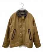 Trophy Clothingトロフィークロージング）の古着「トロフィー クロージングN-1 デッキジャケット」｜カーキ