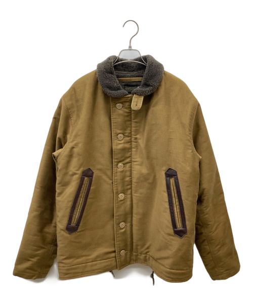 Trophy Clothing（トロフィークロージング）Trophy Clothing (トロフィークロージング) トロフィー クロージングN-1 デッキジャケット カーキ サイズ:42の古着・服飾アイテム