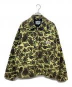 CarHarttカーハート）の古着「Duck Detroit Jacket Camo Duck」｜オリーブ