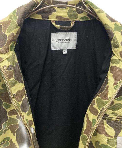 CarHartt（カーハート）CarHartt (カーハート) Duck Detroit Jacket Camo Duck オリーブ サイズ:Mの古着・服飾アイテム