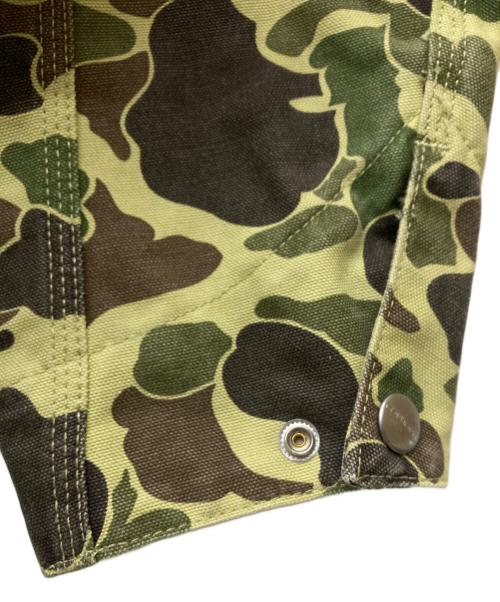 CarHartt（カーハート）CarHartt (カーハート) Duck Detroit Jacket Camo Duck オリーブ サイズ:Mの古着・服飾アイテム
