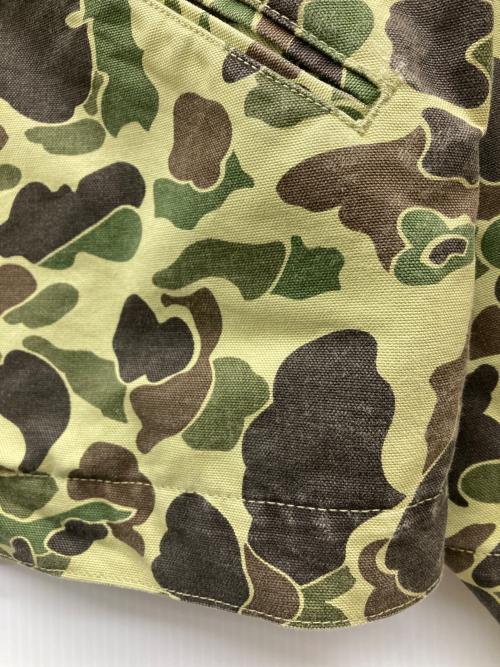 CarHartt（カーハート）CarHartt (カーハート) Duck Detroit Jacket Camo Duck オリーブ サイズ:Mの古着・服飾アイテム