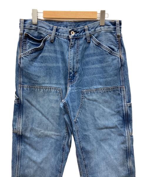 LEVI'S（リーバイス）LEVI'S (リーバイス) ルーズストレートダブルニーペインターデニムパンツ ブルー サイズ:SIZE W34×L32の古着・服飾アイテム