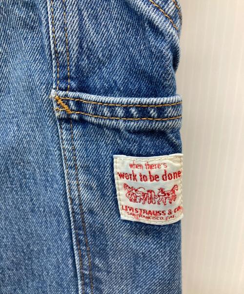 LEVI'S（リーバイス）LEVI'S (リーバイス) ルーズストレートダブルニーペインターデニムパンツ ブルー サイズ:SIZE W34×L32の古着・服飾アイテム