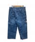 LEVI'S (リーバイス) ルーズストレートダブルニーペインターデニムパンツ ブルー サイズ:SIZE W34×L32：8000円