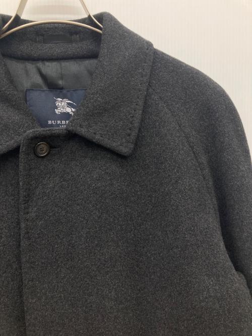 BURBERRY LONDON（バーバリーロンドン）BURBERRY LONDON (バーバリーロンドン) カシミヤコート ブラック サイズ:記載なしの古着・服飾アイテム
