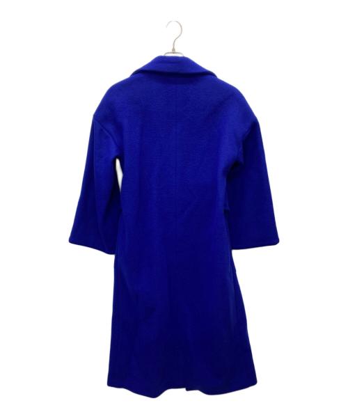 UN3D.（アンスリード）UN3D. (アンスリード) WIDE BELT GOWN COAT ブルー サイズ:36の古着・服飾アイテム