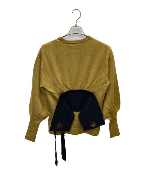 UN3D.（アンスリード）UN3D. (アンスリード) CORSET KT TOP カーキ サイズ:Free 未使用品の古着・服飾アイテム