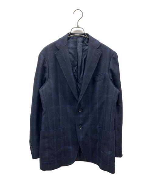 RING JACKET（リングジャケット）RING JACKET (リングジャケット) テーラードジャケット ネイビー サイズ:LLの古着・服飾アイテム
