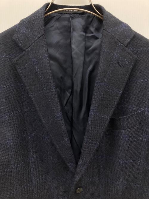 RING JACKET（リングジャケット）RING JACKET (リングジャケット) テーラードジャケット ネイビー サイズ:LLの古着・服飾アイテム