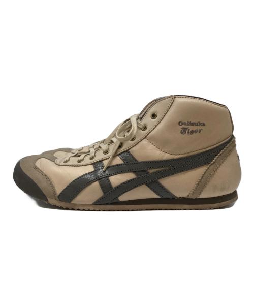 Onitsuka Tiger（オニツカタイガー）Onitsuka Tiger (オニツカタイガー) MEXICO MID RUNNER ベージュ サイズ:27.5の古着・服飾アイテム
