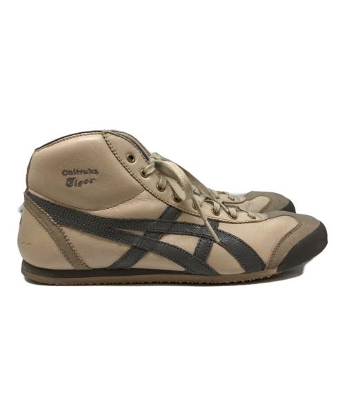 Onitsuka Tiger（オニツカタイガー）Onitsuka Tiger (オニツカタイガー) MEXICO MID RUNNER ベージュ サイズ:27.5の古着・服飾アイテム