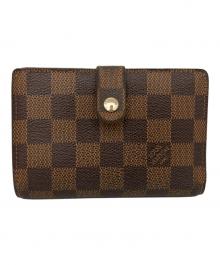LOUIS VUITTON（ルイ ヴィトン）の古着「2つ折り財布」｜ブラウン