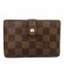 LOUIS VUITTON（ルイ ヴィトン）の古着「2つ折り財布」｜ブラウン