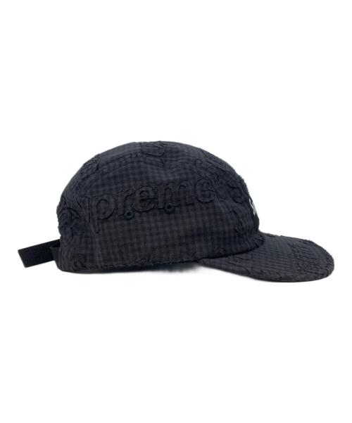 SUPREME（シュプリーム）SUPREME (シュプリーム) 26SS Monogram Gingham Camp Cap ブラック サイズ:-の古着・服飾アイテム