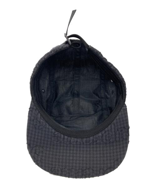 SUPREME（シュプリーム）SUPREME (シュプリーム) 26SS Monogram Gingham Camp Cap ブラック サイズ:-の古着・服飾アイテム