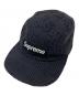 SUPREME（シュプリーム）の古着「26SS Monogram Gingham Camp Cap」｜ブラック