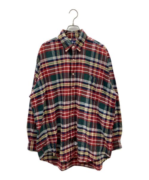 POLO RALPH LAUREN（ポロ・ラルフローレン）POLO RALPH LAUREN (ポロ・ラルフローレン) THE BIG SHIRT マルチカラー サイズ:Mの古着・服飾アイテム