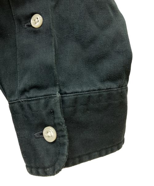 POLO RALPH LAUREN（ポロ・ラルフローレン）POLO RALPH LAUREN (ポロ・ラルフローレン) BLAKE 刺繍ロゴシャツ ブラック サイズ:XLの古着・服飾アイテム