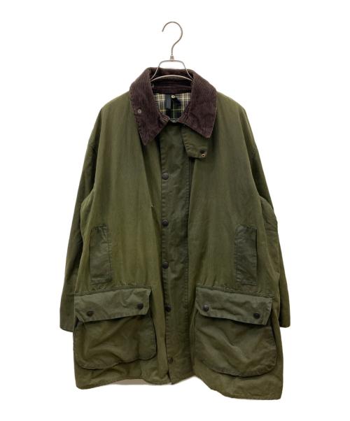 Barbour（バブアー）Barbour (バブアー) 90s BORDER JACKET グリーン サイズ:C44の古着・服飾アイテム