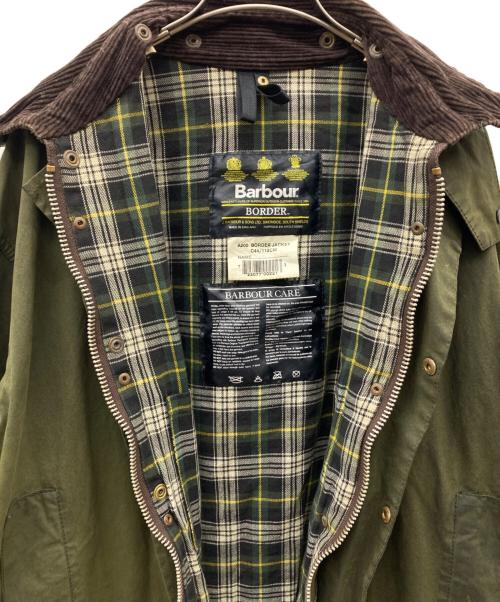 Barbour（バブアー）Barbour (バブアー) 90s BORDER JACKET グリーン サイズ:C44の古着・服飾アイテム