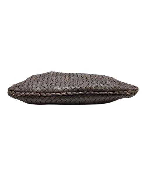 BOTTEGA VENETA（ボッテガベネタ）BOTTEGA VENETA (ボッテガベネタ) イントレチャート ホーボーバッグ ブラウンの古着・服飾アイテム