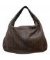 BOTTEGA VENETA（ボッテガベネタ）の古着「イントレチャート ホーボーバッグ」｜ブラウン