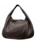 BOTTEGA VENETA (ボッテガベネタ) イントレチャート ホーボーバッグ ブラウン：130000円