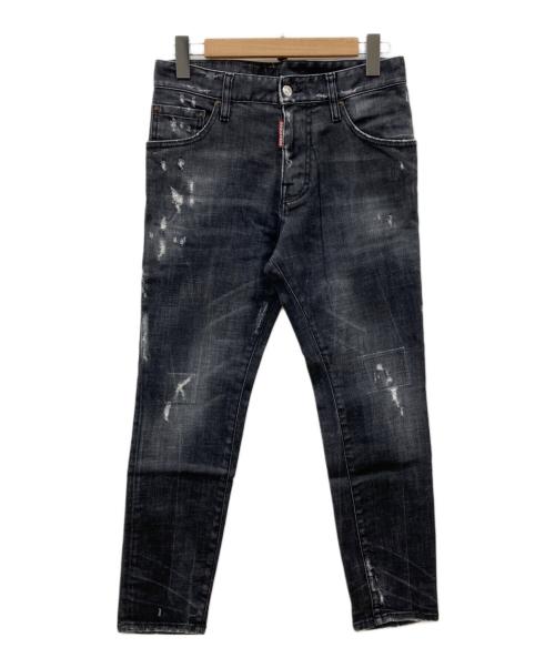DSQUARED2（ディースクエアード）DSQUARED2 (ディースクエアード) Straight Richard Jean グレー サイズ:42の古着・服飾アイテム