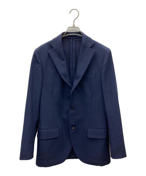 LARDINI（ラルディーニ）LARDINI (ラルディーニ) ウールセットアップスーツ ネイビー サイズ:46の古着・服飾アイテム