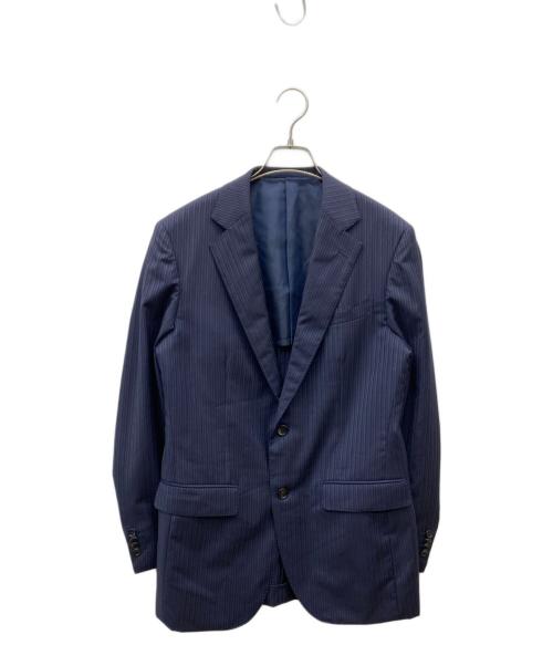 ESTNATION（エストネーション）ESTNATION (エストネーション) ウールセットアップスーツ ネイビー サイズ:46の古着・服飾アイテム
