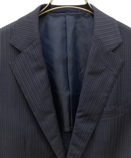 ESTNATION（エストネーション）ESTNATION (エストネーション) ウールセットアップスーツ ネイビー サイズ:46の古着・服飾アイテム