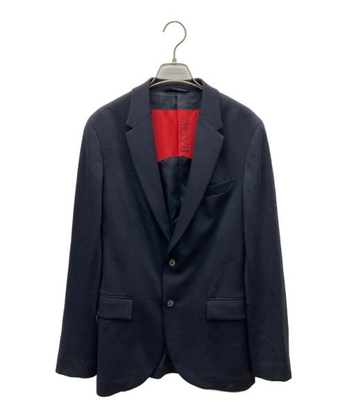 movb（モーヴ）movb (モーヴ) Helix Wool Jerseyシングル2Bテーラードジャケット ブラック サイズ:44の古着・服飾アイテム