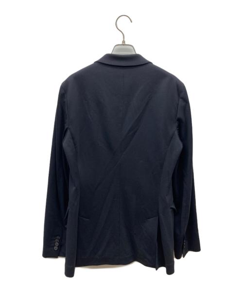 movb（モーヴ）movb (モーヴ) Helix Wool Jerseyシングル2Bテーラードジャケット ブラック サイズ:44の古着・服飾アイテム