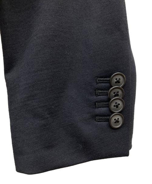 movb（モーヴ）movb (モーヴ) Helix Wool Jerseyシングル2Bテーラードジャケット ブラック サイズ:44の古着・服飾アイテム