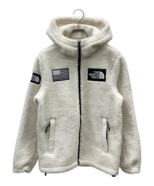 THE NORTH FACE（ザ ノース フェイス）THE NORTH FACE (ザ ノース フェイス) ボアフリースジャケット ホワイト サイズ:XSの古着・服飾アイテム