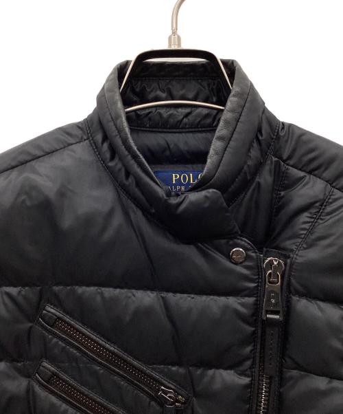 POLO RALPH LAUREN（ポロ・ラルフローレン）POLO RALPH LAUREN (ポロ・ラルフローレン) ダウンジャケット ブラックの古着・服飾アイテム