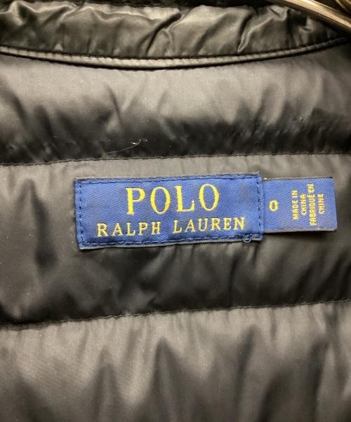 POLO RALPH LAUREN（ポロ・ラルフローレン）POLO RALPH LAUREN (ポロ・ラルフローレン) ダウンジャケット ブラックの古着・服飾アイテム