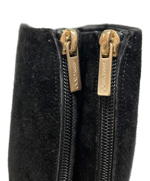 JIMMY CHOO（ジミーチュウ）JIMMY CHOO (ジミーチュウ) ロングブーツ ブラック サイズ:34 1/2の古着・服飾アイテム